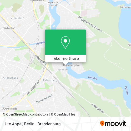 Ute Appel map