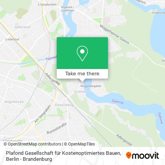 Plafond Gesellschaft für Kostenoptimiertes Bauen map