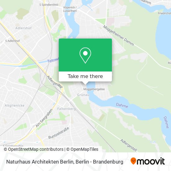 Naturhaus Architekten Berlin map