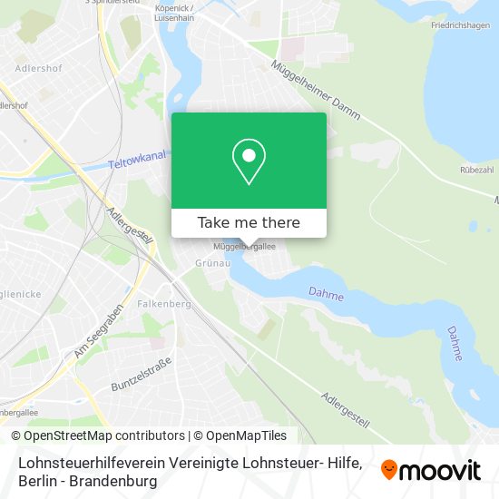 Lohnsteuerhilfeverein Vereinigte Lohnsteuer- Hilfe map