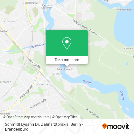 Карта Schmidt Lysann Dr. Zahnarztpraxis