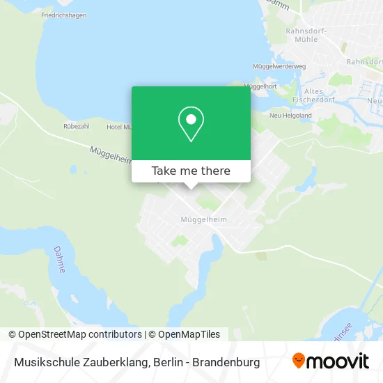 Карта Musikschule Zauberklang