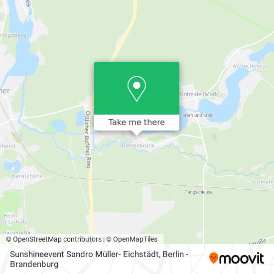 Sunshineevent Sandro Müller- Eichstädt map