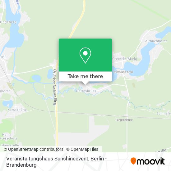 Veranstaltungshaus Sunshineevent map