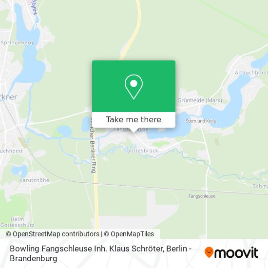 Bowling Fangschleuse Inh. Klaus Schröter map