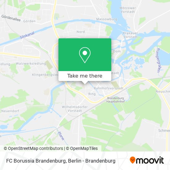 FC Borussia Brandenburg map