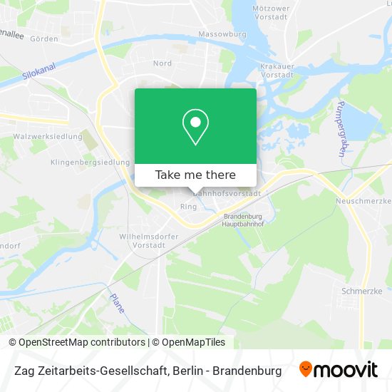 Zag Zeitarbeits-Gesellschaft map