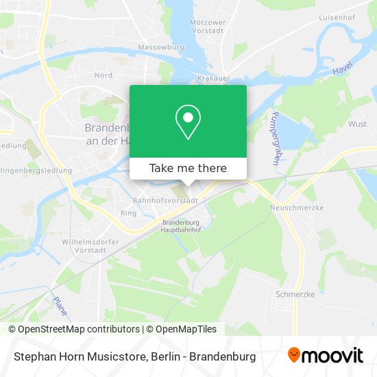 Stephan Horn Musicstore map