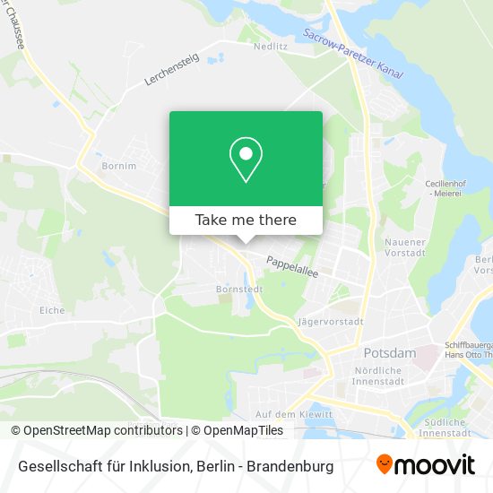 Gesellschaft für Inklusion map