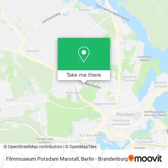 Карта Filmmuseum Potsdam Marstall