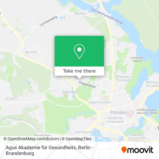 Agus Akademie für Gesundheits map