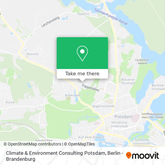 Карта Climate & Environment Consulting Potsdam