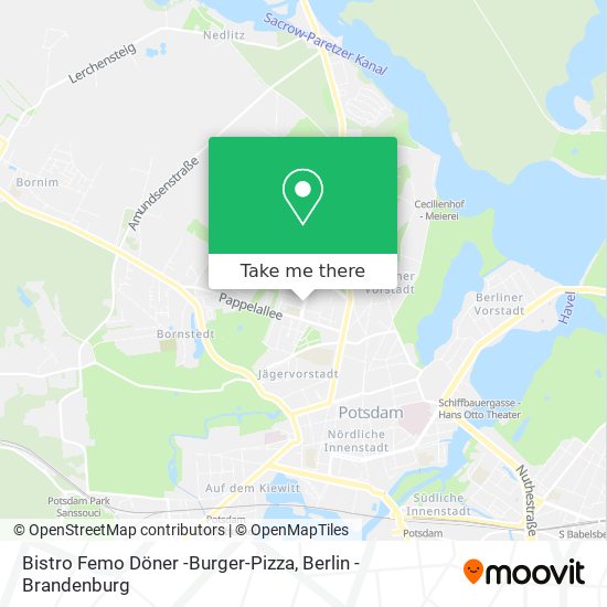 Bistro Femo Döner -Burger-Pizza map