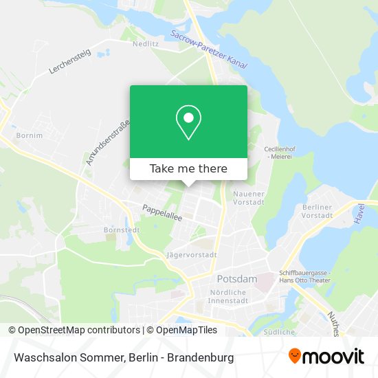 Waschsalon Sommer map