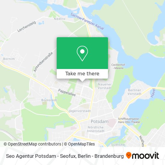 Seo Agentur Potsdam - Seofux map