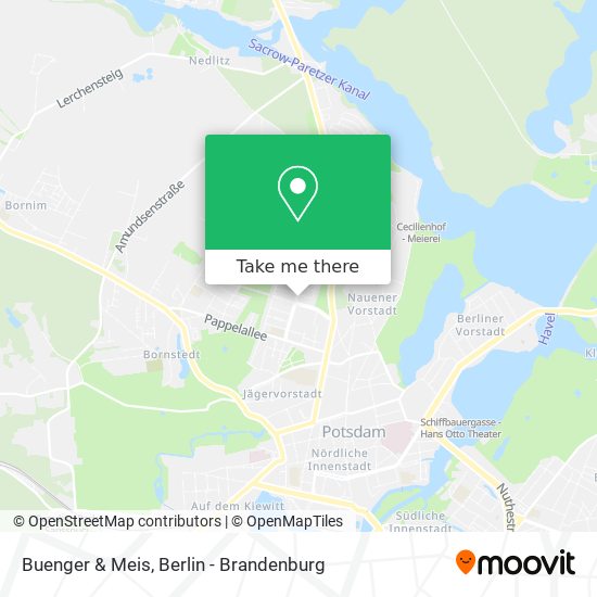 Buenger & Meis map