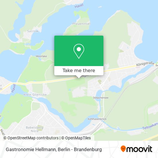 Gastronomie Hellmann map
