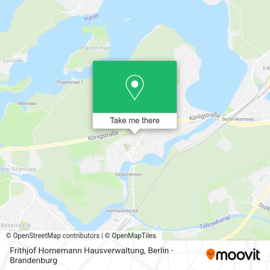 Карта Frithjof Hornemann Hausverwaltung