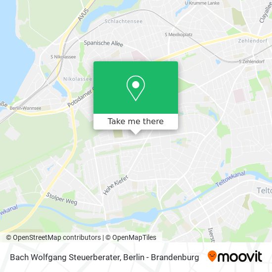 Bach Wolfgang Steuerberater map