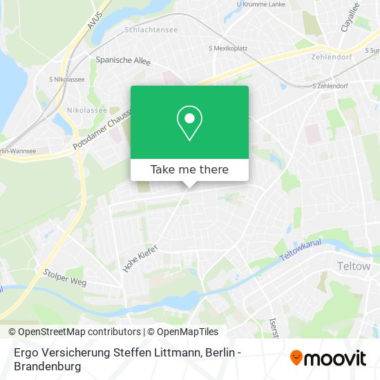 Ergo Versicherung Steffen Littmann map