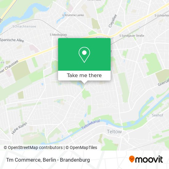 Tm Commerce map