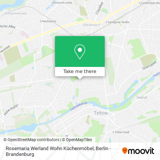 Карта Rosemaria Werland Wohn Küchenmöbel