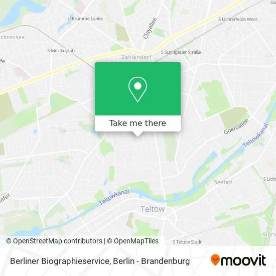 Карта Berliner Biographieservice