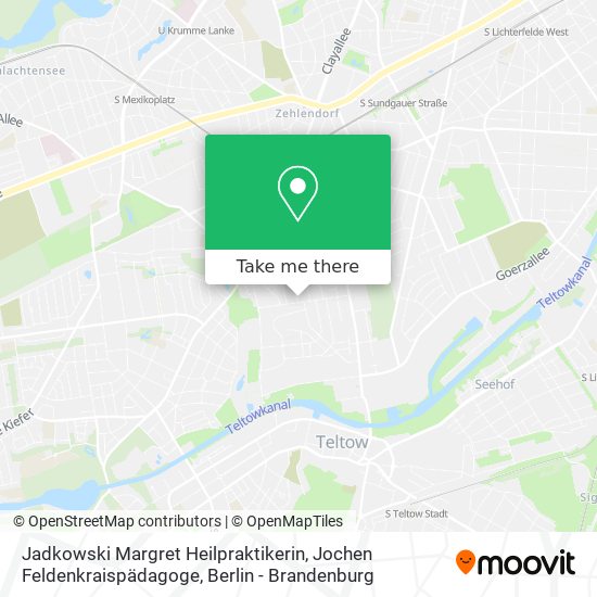 Jadkowski Margret Heilpraktikerin, Jochen Feldenkraispädagoge map