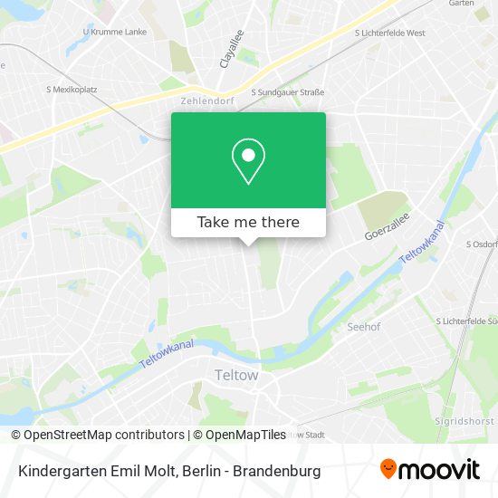 Kindergarten Emil Molt map