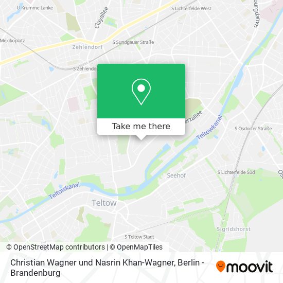 Карта Christian Wagner und Nasrin Khan-Wagner