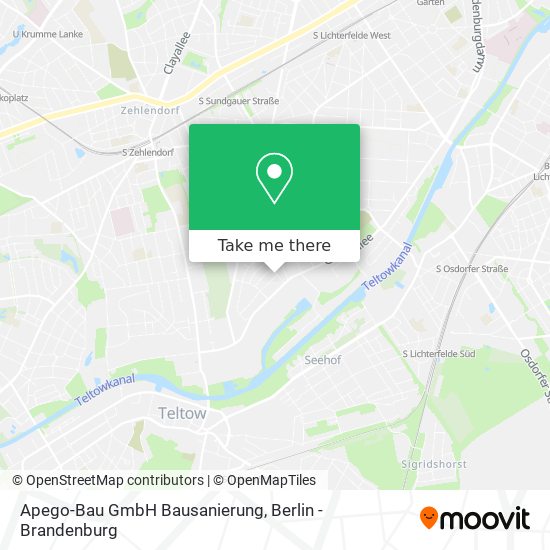 Apego-Bau GmbH Bausanierung map