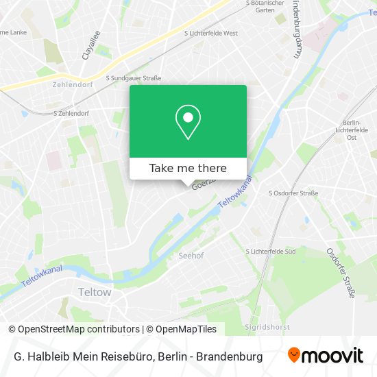 G. Halbleib Mein Reisebüro map