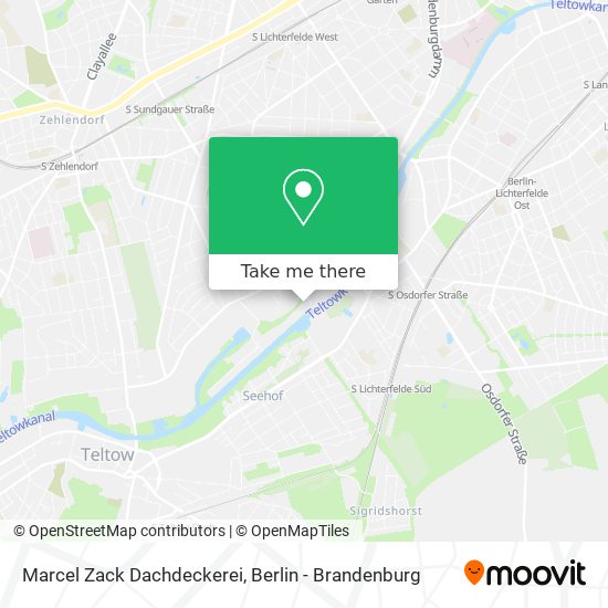 Marcel Zack Dachdeckerei map