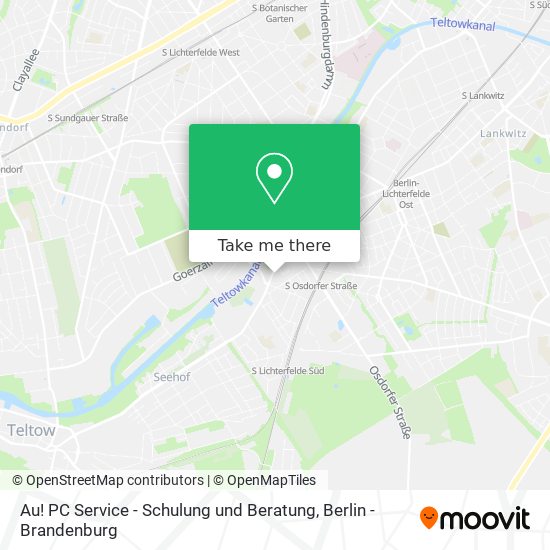 Au! PC Service - Schulung und Beratung map