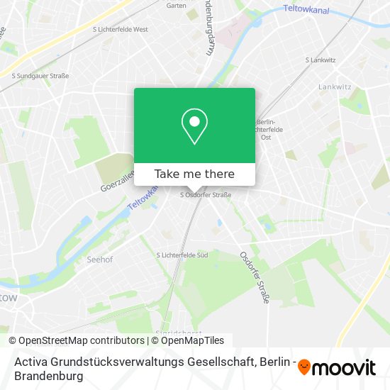 Карта Activa Grundstücksverwaltungs Gesellschaft