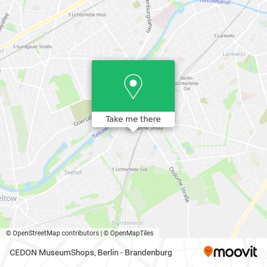 CEDON MuseumShops map