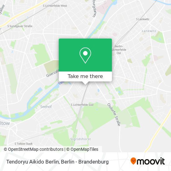 Tendoryu Aikido Berlin map