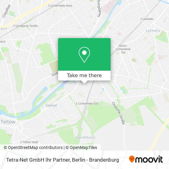Карта Tetra-Net GmbH Ihr Partner