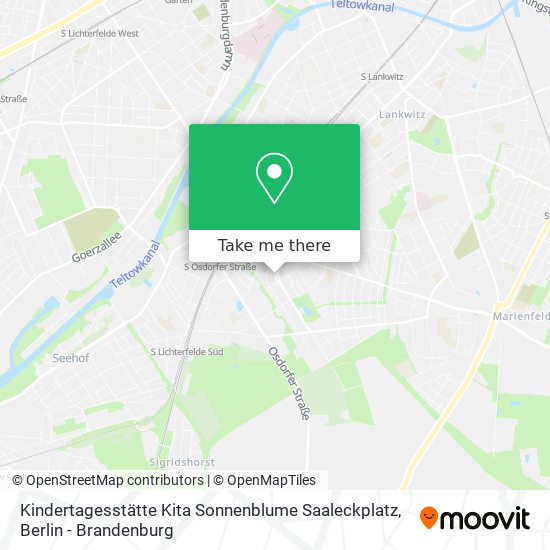 Kindertagesstätte Kita Sonnenblume Saaleckplatz map