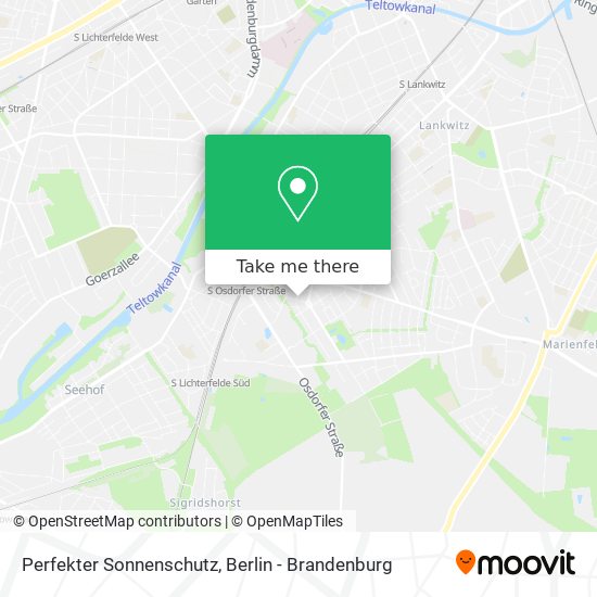 Perfekter Sonnenschutz map