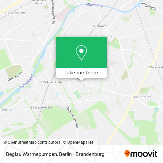 Beglau Wärmepumpen map