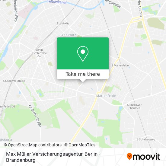 Max Müller Versicherungsagentur map