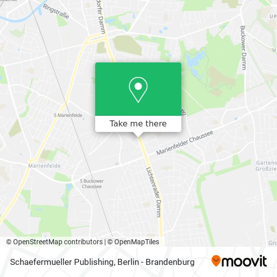 Schaefermueller Publishing map