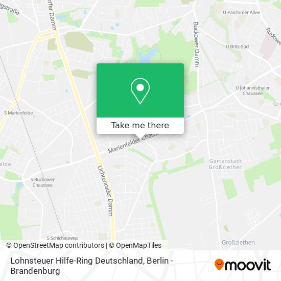 Lohnsteuer Hilfe-Ring Deutschland map