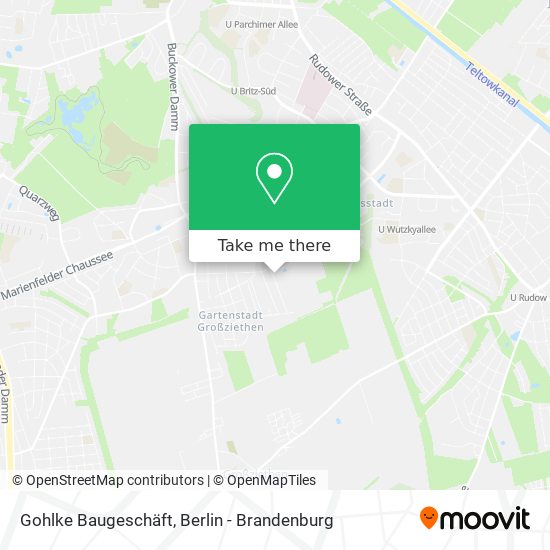 Gohlke Baugeschäft map