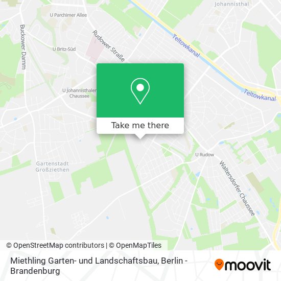 Miethling Garten- und Landschaftsbau map