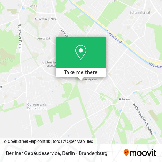 Карта Berliner Gebäudeservice