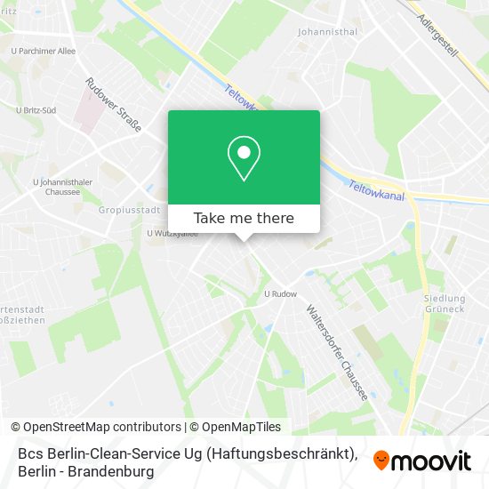 Bcs Berlin-Clean-Service Ug (Haftungsbeschränkt) map