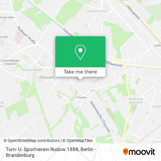 Карта Turn- U. Sportverein Rudow 1888
