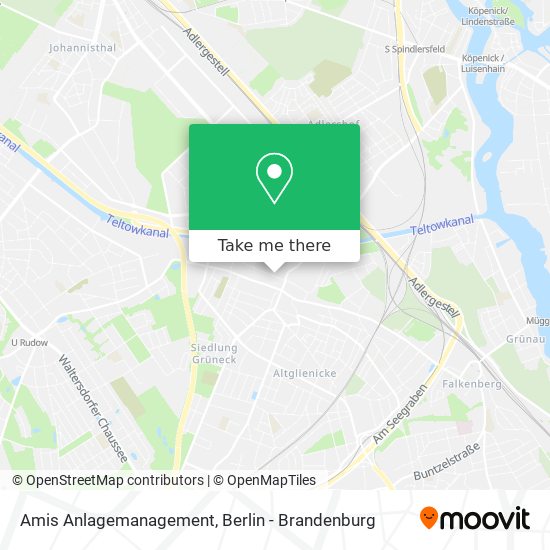 Amis Anlagemanagement map